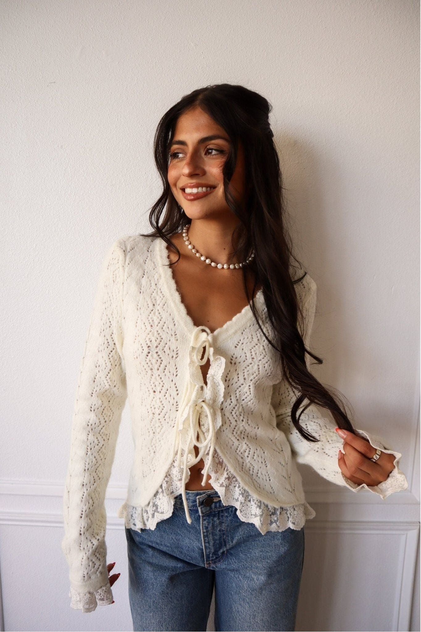 ASTR The Label: Lacey Cardigan - Keepsake