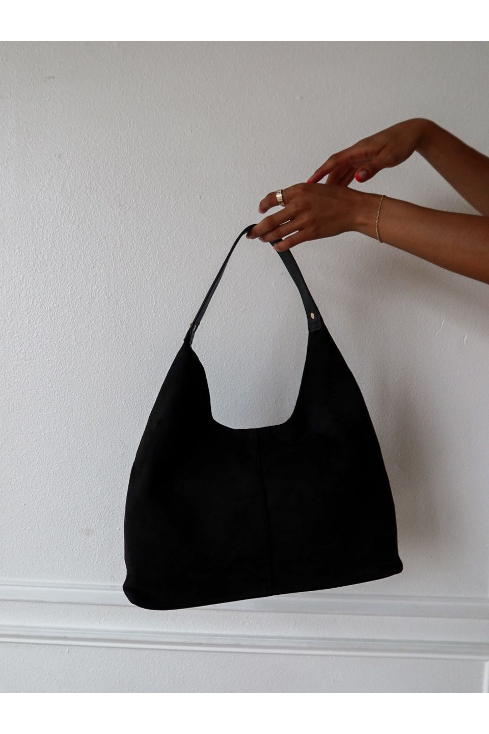 Billini: Tammy Handbag - Black Suede - Keepsake