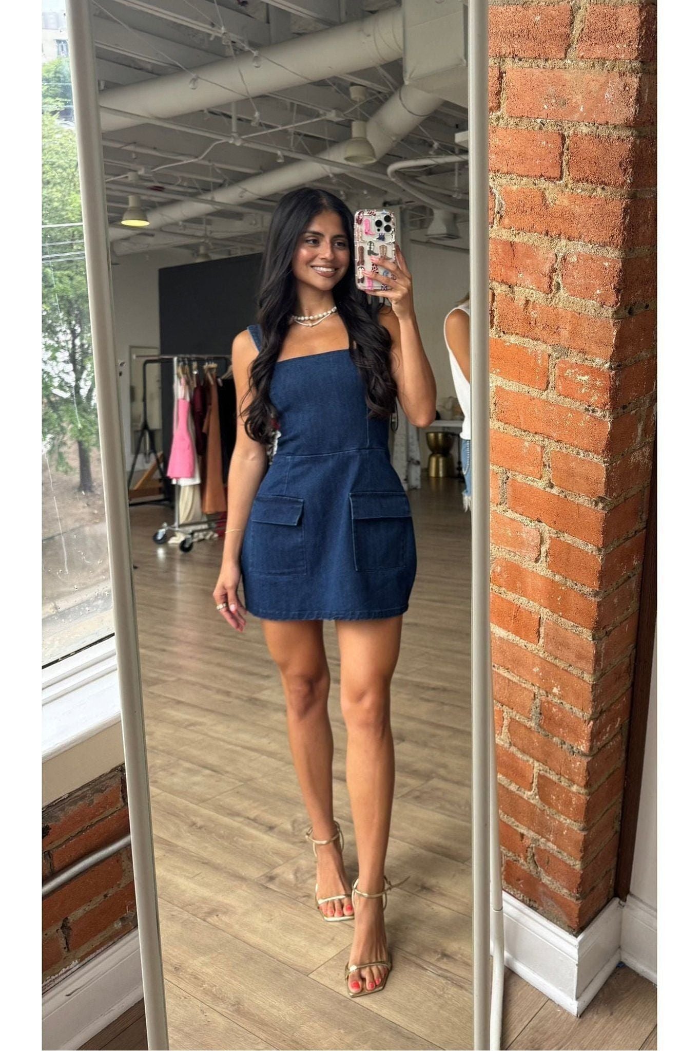 Double Take Romper - Denim - Keepsake