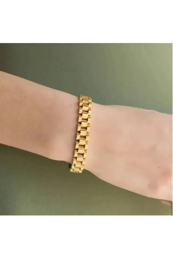 Gold Watch Band Bracelet - Keepsake