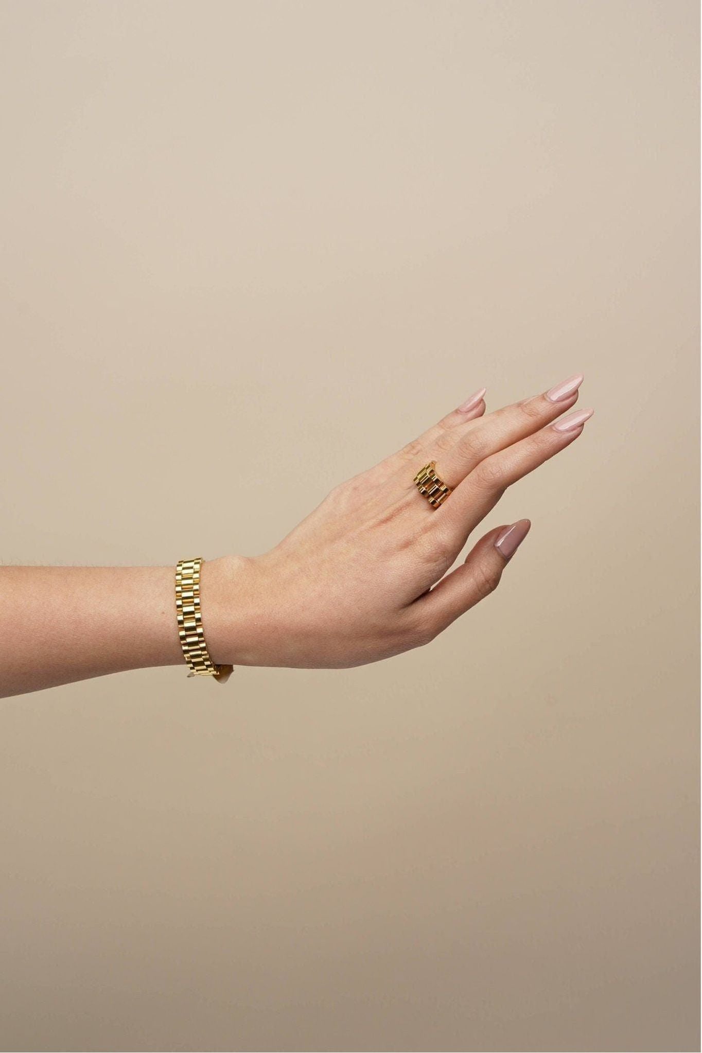 Gold Watch Band Bracelet - Keepsake