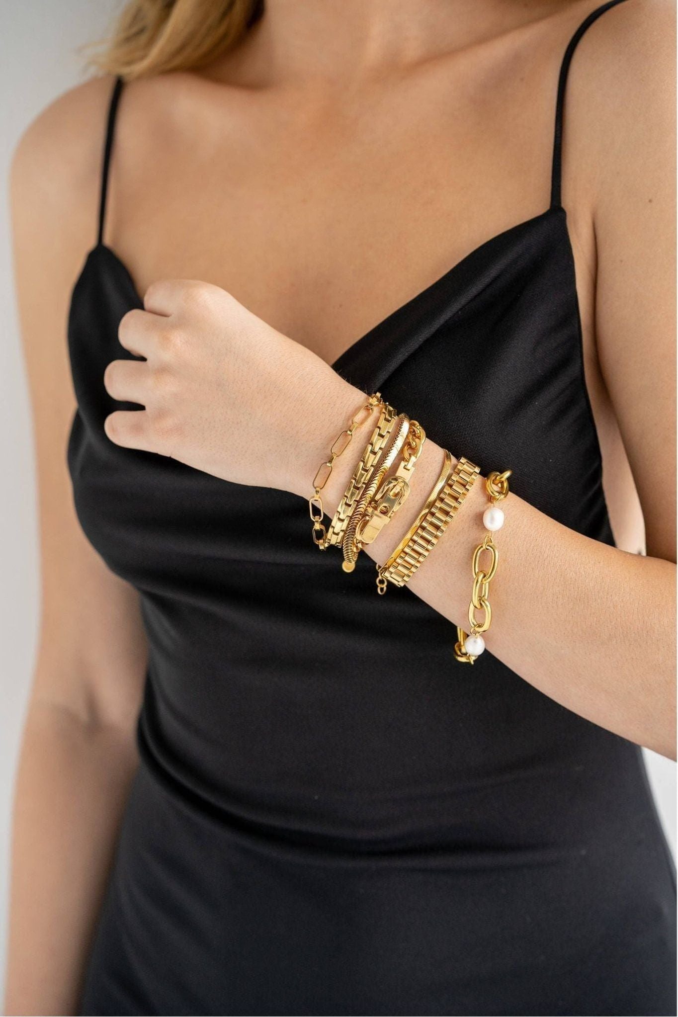 Gold Watch Band Bracelet - Keepsake