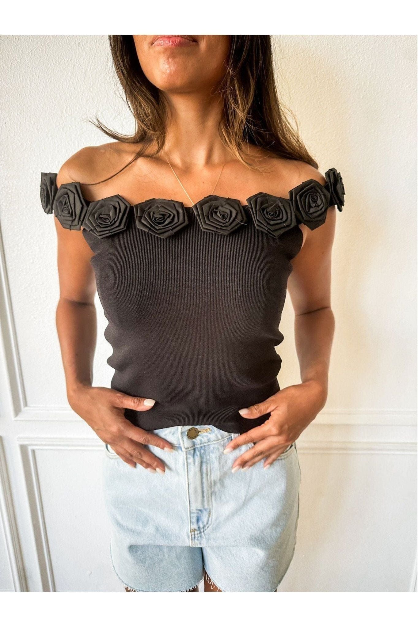 Kamila Off - the - Shoulder Top - Keepsake