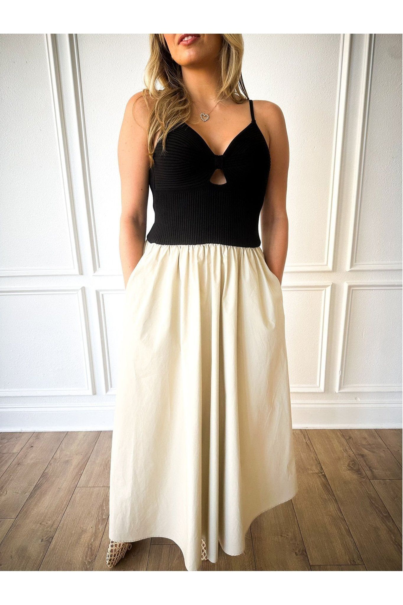 Madrid Mixed Media Dress - Keepsake