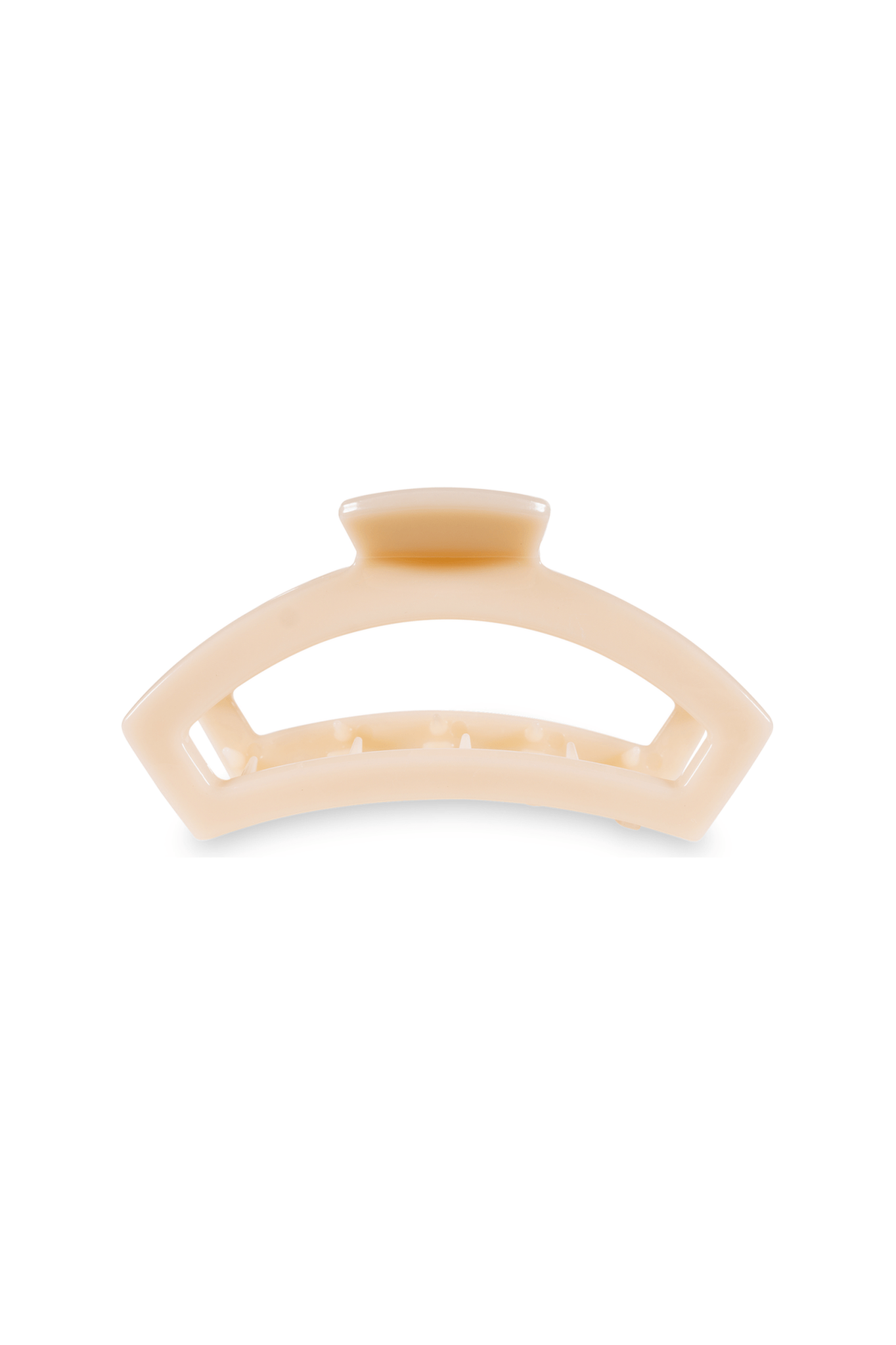Open Hair Clip | Med. | Almond Beige - Keepsake