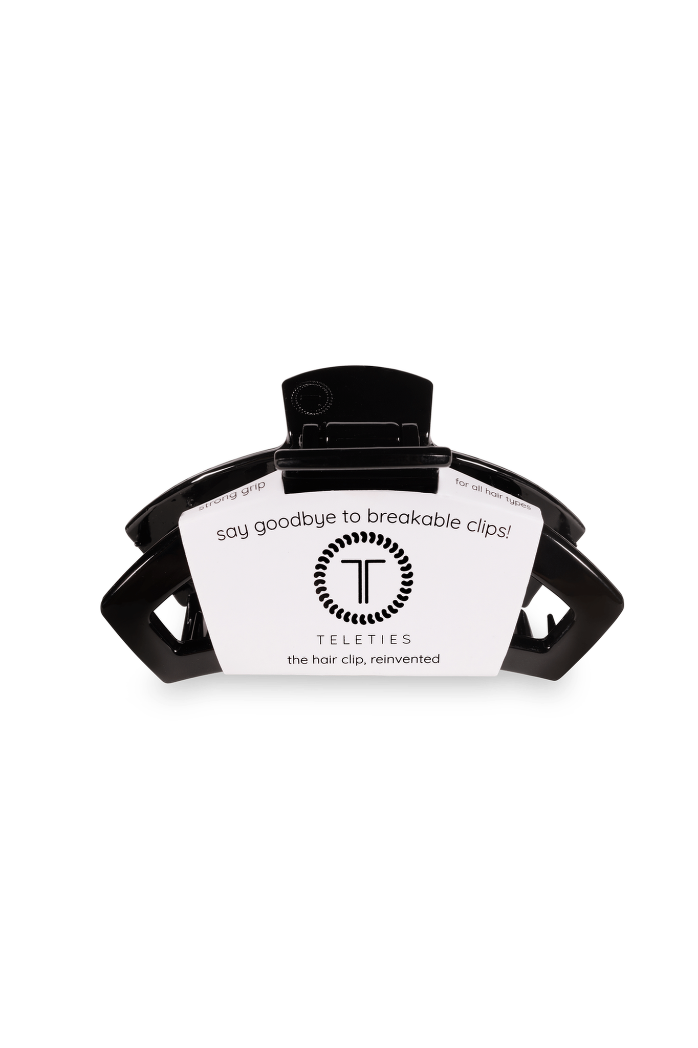Open Hair Clip | Med. | Jet Black - Keepsake