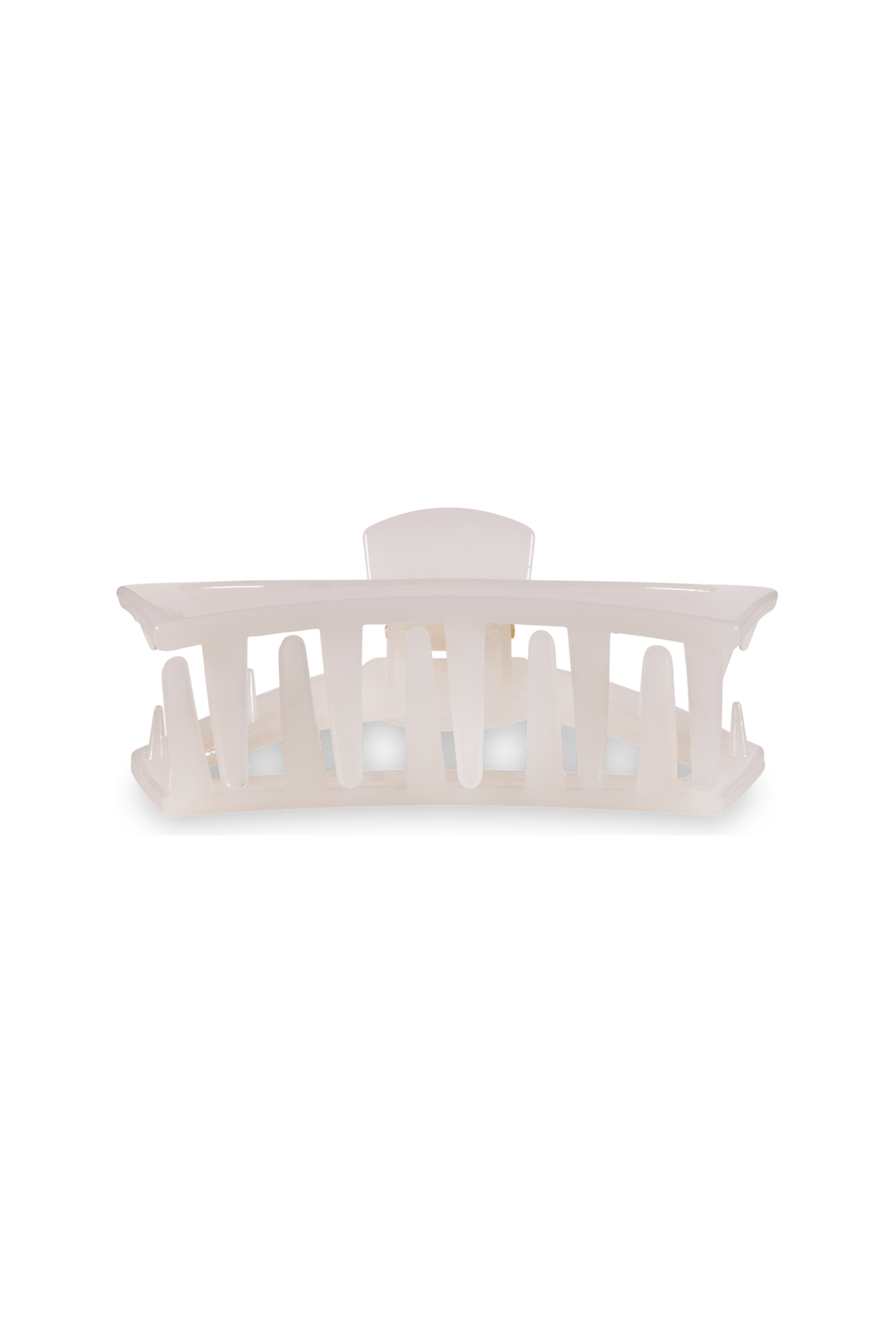 Open Hair Clip | Medium | Coconut White - Keepsake