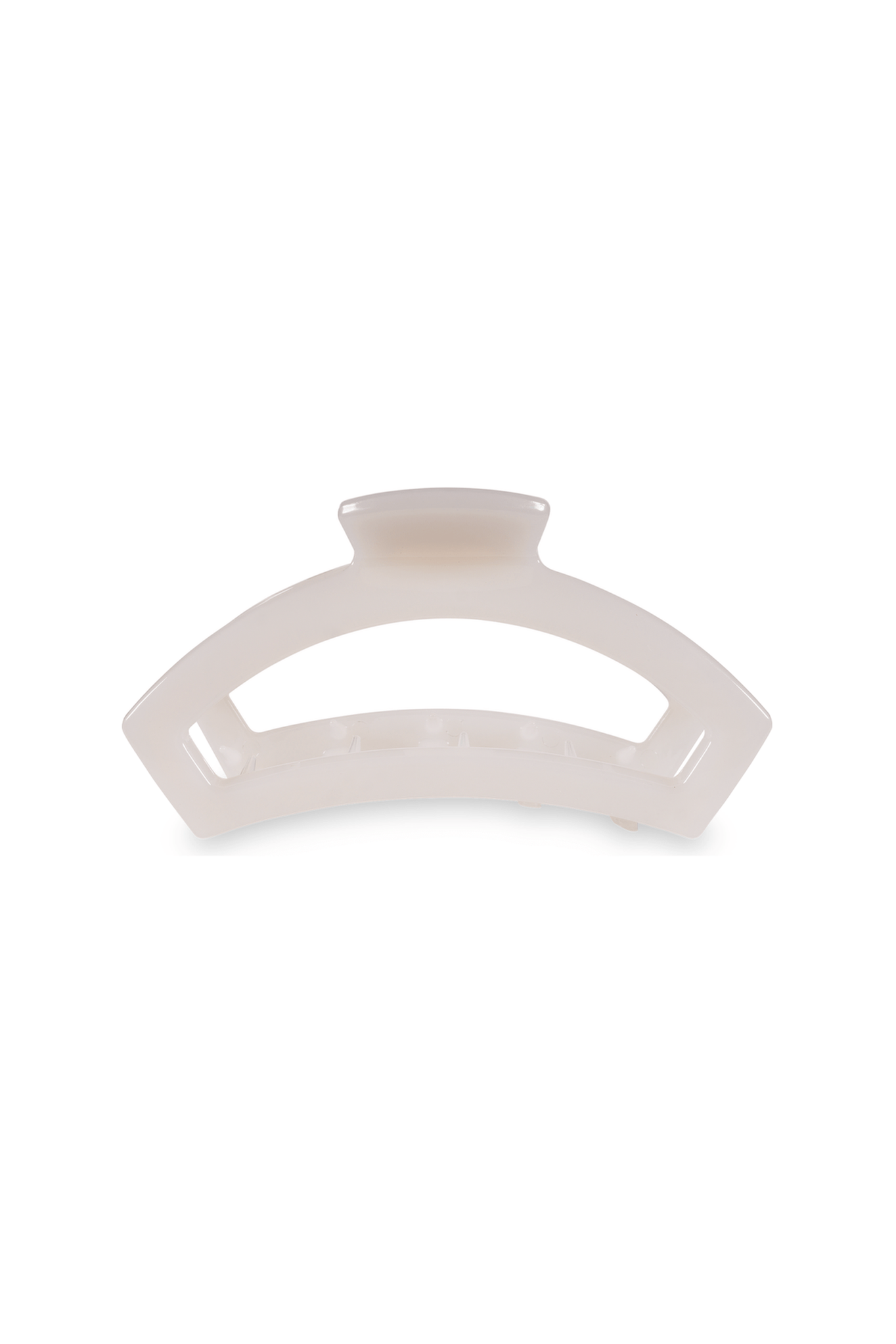 Open Hair Clip | Medium | Coconut White - Keepsake