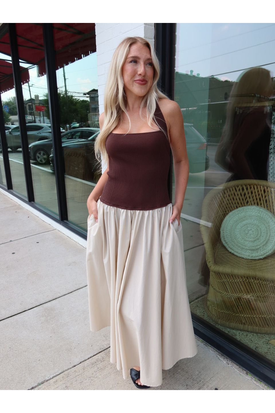 Sevilla Mixed Media Dress - Keepsake