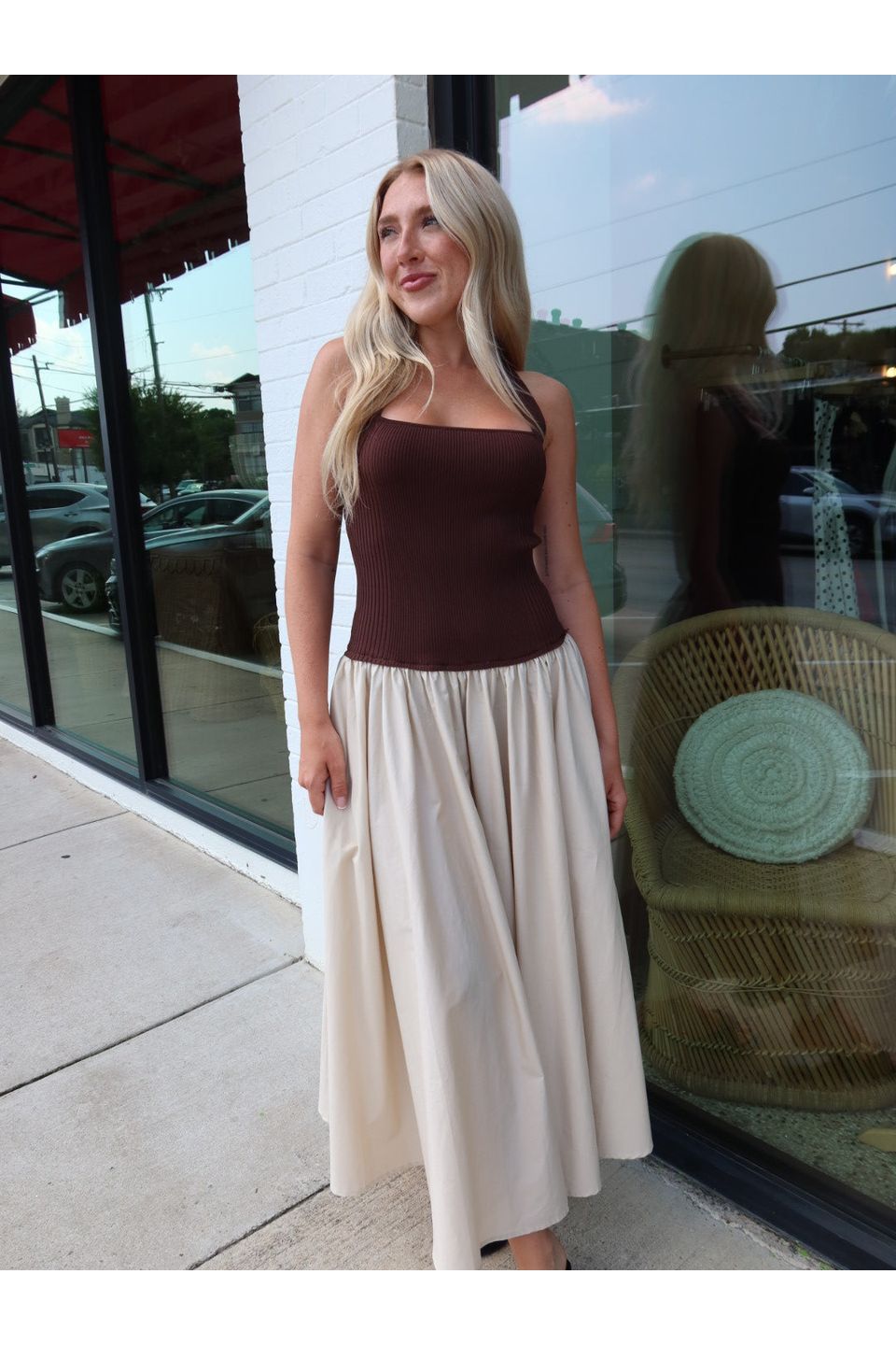 Sevilla Mixed Media Dress - Keepsake