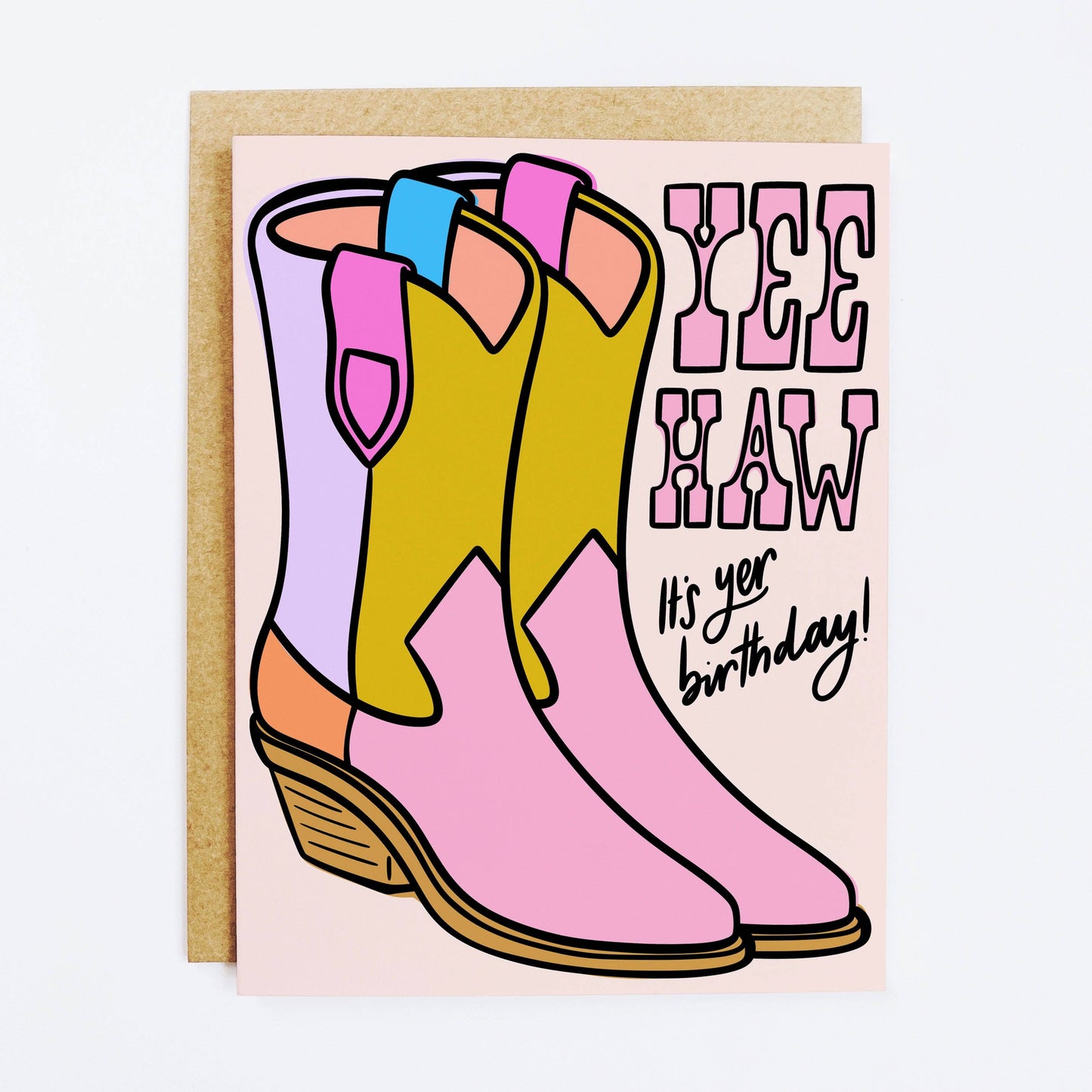 Yee Haw It's Yer Birthday Card - Keepsake