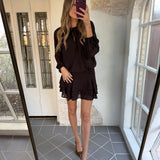Brown Sugar Mini Dress