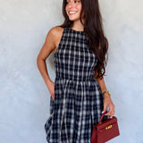 Petite Pause Smocked Bubble Dress
