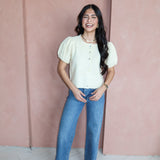 Sweet Spot Cardigan- Butter