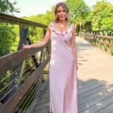 Petal Pink Midi Dress