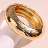 Textured Acrylic Bangle - Green