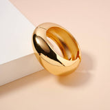 Basic Alloy Cuff Bracelet