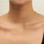 18K Gold Tennis Choker - Keepsake