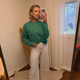 Piper Cardigan - Kelly Green