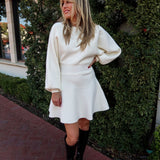 Snowbound Mini Sweater Dress