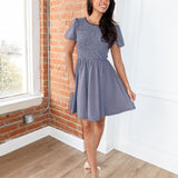 Frankie Smocked Mini Dress