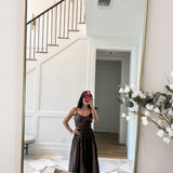 Mocha Muse Maxi Dress
