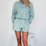 Tencel Denim Shorts