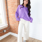 Piper Cardigan - Purple