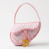 Pink Dogior Saddle Bag | Squeaker Plush Dog Toy