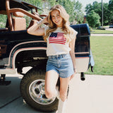 ROLLA'S: Mirage Short - Jenna Vintage Blue