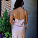 Petal Pink Midi Dress