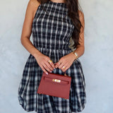 Petite Pause Smocked Bubble Dress