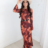 Midnight Garden Maxi Dress