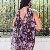Shadow Bloom Maxi Dress