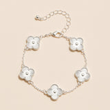 Colorful Charm Bracelet - Silver