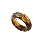 Textured Acrylic Bangle - Green