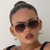 Logan Sunglasses: Tortoise / Brown