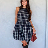 Petite Pause Smocked Bubble Dress