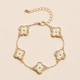 Colorful Charm Bracelet - Silver