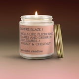 Bonfire Blaze Candle