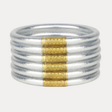 All Weather Bangles -  Silver
