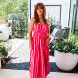 Cherry Bomb Stripe Maxi