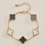 Colorful Charm Bracelet - Silver