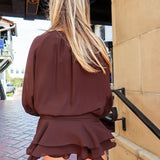 Brown Sugar Mini Dress