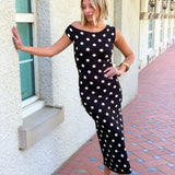 All Dotted Up Midi Dress