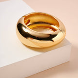 Basic Alloy Cuff Bracelet