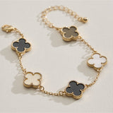 Colorful Charm Bracelet - Black