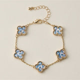 Colorful Charm Bracelet - Black