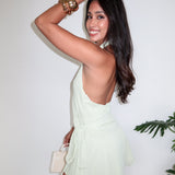 Pistachio Mini Dress