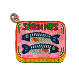 Beaded Sardines Coin Purse